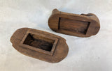 Rustic Carved Wood Duck Box