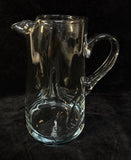 Hand-Blown Glass Pitcher