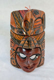 Mexican Carved Wood Tribal Mask
