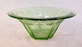 Anchor Hocking Princess Bowl Green Uranium Glass