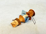Set of 3 Vintage Mechanical Novelty Wine Stoppers