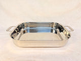 All-Clad Lasagna Pan with Cookbook and Oven Mitts - Brand New!