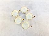 Aynsley Golden Crocus Bone China Tes Set for 5