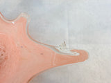 Pink Murano Cased Glass Bowl