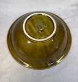 McCoy 7516 Green Turkey Pitcher and Washbowl Set