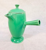 Vintage Green Fiesta Ware After Dinner Demitasse Coffeepot - RARE!