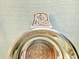 Silver Plated Qualch with Celtic Knot Design