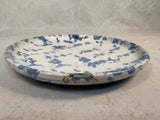 Bybee Blue and White Spongeware Pottery Set