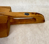 Carved Wood Grain Scoop