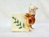 Climbing Kitten Figural Planter