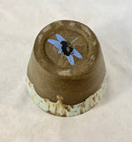 Handmade Glazed Stoneware Vase