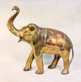 Vintage Large Brass Elephant