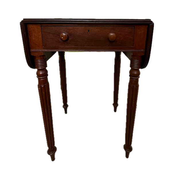 Antique Pembroke Mahogany Drop Leaf Table