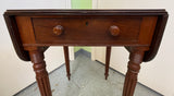 Antique Pembroke Mahogany Drop Leaf Table