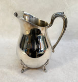 Vintage Friedman Pilgrim Silver Plate Pitcher with Ice Guard P530
