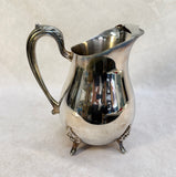 Vintage Friedman Pilgrim Silver Plate Pitcher with Ice Guard P530