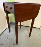 Antique Pembroke Mahogany Drop Leaf Table