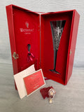 Waterford 12 Days of Christmas Flutes - Set of First 4 in Boxes