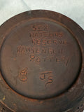 Six Nations Reserve Kanyengeh Pottery Vase, Signed by Potter Joanne Smith