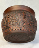 Six Nations Reserve Kanyengeh Pottery Vase, Signed by Potter Joanne Smith