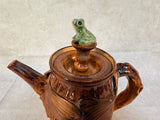 R. Wolff Pottery Tea Pot with Frog Lid