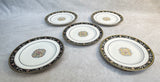 Wedgwood Runnymede Blue 6" Bread & Butter Plates - Lot of 5