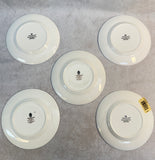 Wedgwood Runnymede Blue 6" Bread & Butter Plates - Lot of 5