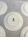 Wedgwood Runnymede Blue 6" Bread & Butter Plates - Lot of 5