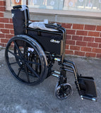 iDrive Silver Sport I Collapsible Self-Propel Wheelchair - Like New!