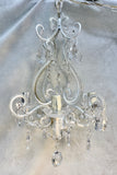 Tadpoles Crystal 4-bulb 17" Mini Chandelier - Brand New!
