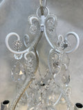 Tadpoles Crystal 4-bulb 17" Mini Chandelier - Brand New!