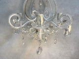 Tadpoles Crystal 4-bulb 17" Mini Chandelier - Brand New!