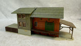 HO Scale Model Train Buildings, Trees and Animals, Various Makers