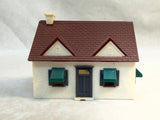 HO Scale Model Train Buildings, Trees and Animals, Various Makers