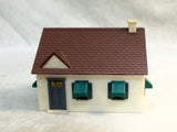 HO Scale Model Train Buildings, Trees and Animals, Various Makers