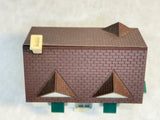 HO Scale Model Train Buildings, Trees and Animals, Various Makers