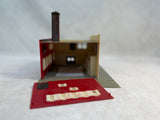 HO Scale Model Train Buildings, Trees and Animals, Various Makers