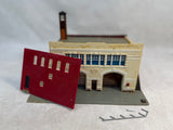 HO Scale Model Train Buildings, Trees and Animals, Various Makers