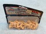 HO Scale Model Train Buildings, Trees and Animals, Various Makers