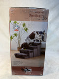 PetPals 4-Level Pet Stairs, Charcoal - Brand New!
