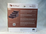 PetPals 4-Level Pet Stairs, Charcoal - Brand New!