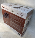 PetPals 4-Level Pet Stairs, Charcoal - Brand New!