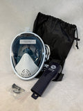 Wildhorn Seaview 180 Full Face Snorkel, L/XL White - Brand New with Bag