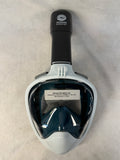 Wildhorn Seaview 180 Full Face Snorkel, L/XL White - Brand New with Bag