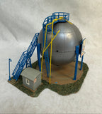 HO Scale Model Train Buildings - Lot of 3 + Parts of 1, Various Makers