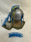HO Scale Model Train Buildings - Lot of 3 + Parts of 1, Various Makers