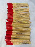 Chinese Fortune Telling Sticks - 78 Wooden Sticks