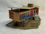 HO Scale Model Train Buildings - Lot of 3 + Parts of 1, Various Makers