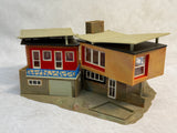 HO Scale Model Train Buildings - Lot of 3 + Parts of 1, Various Makers