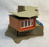 HO Scale Model Train Buildings - Lot of 3 + Parts of 1, Various Makers